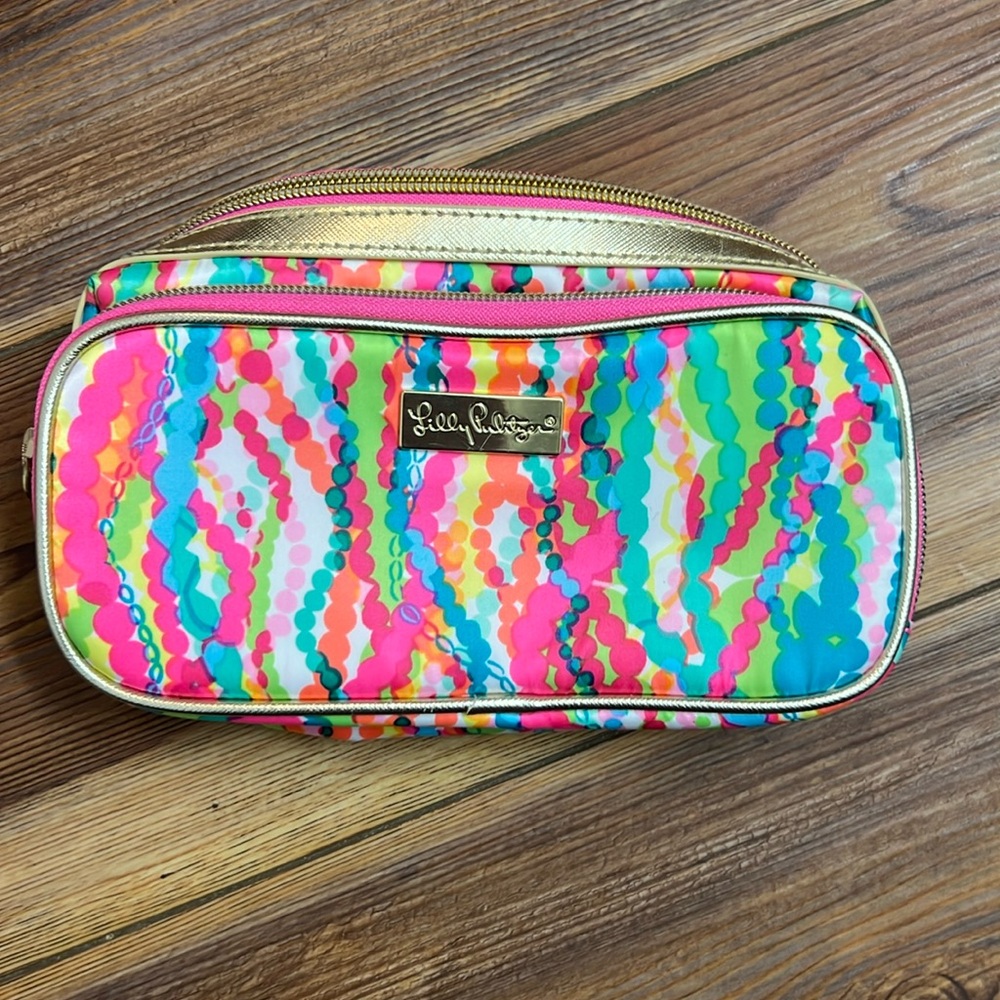 Lilly Pulitzer cosmetic bag